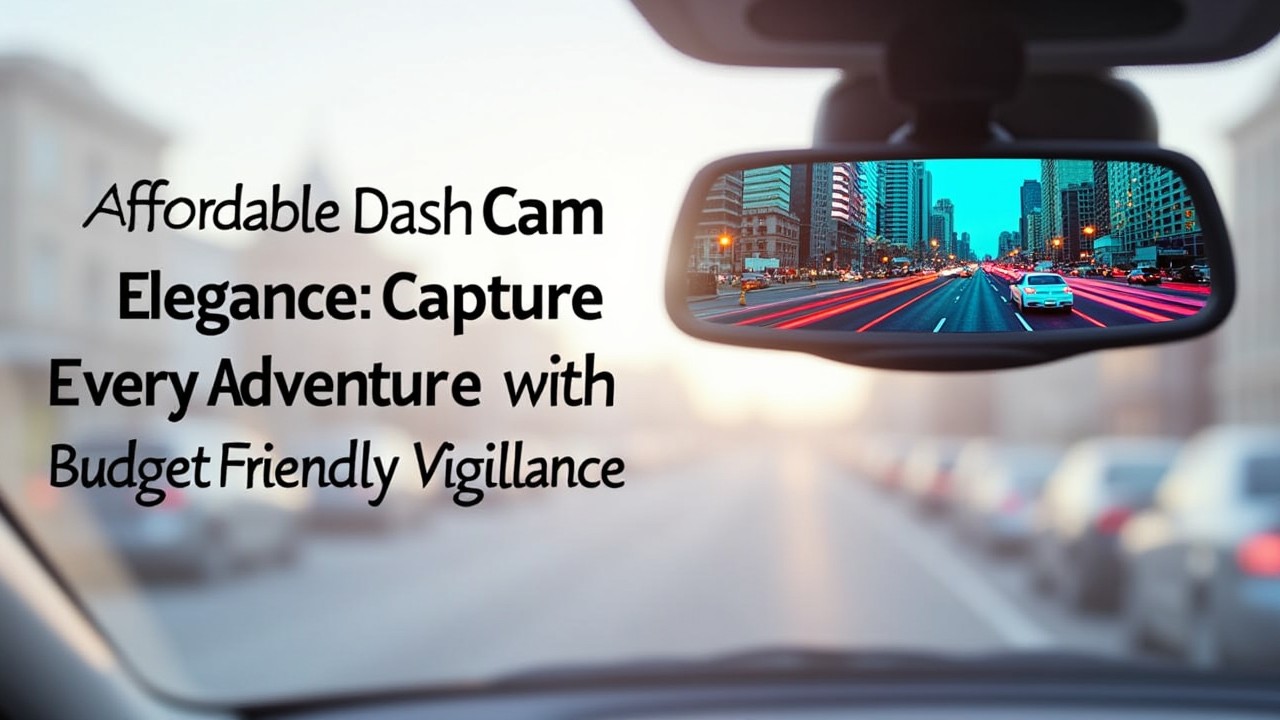 Dash Cams on a Budget: Affordable Eye in the Sky for Your Ride