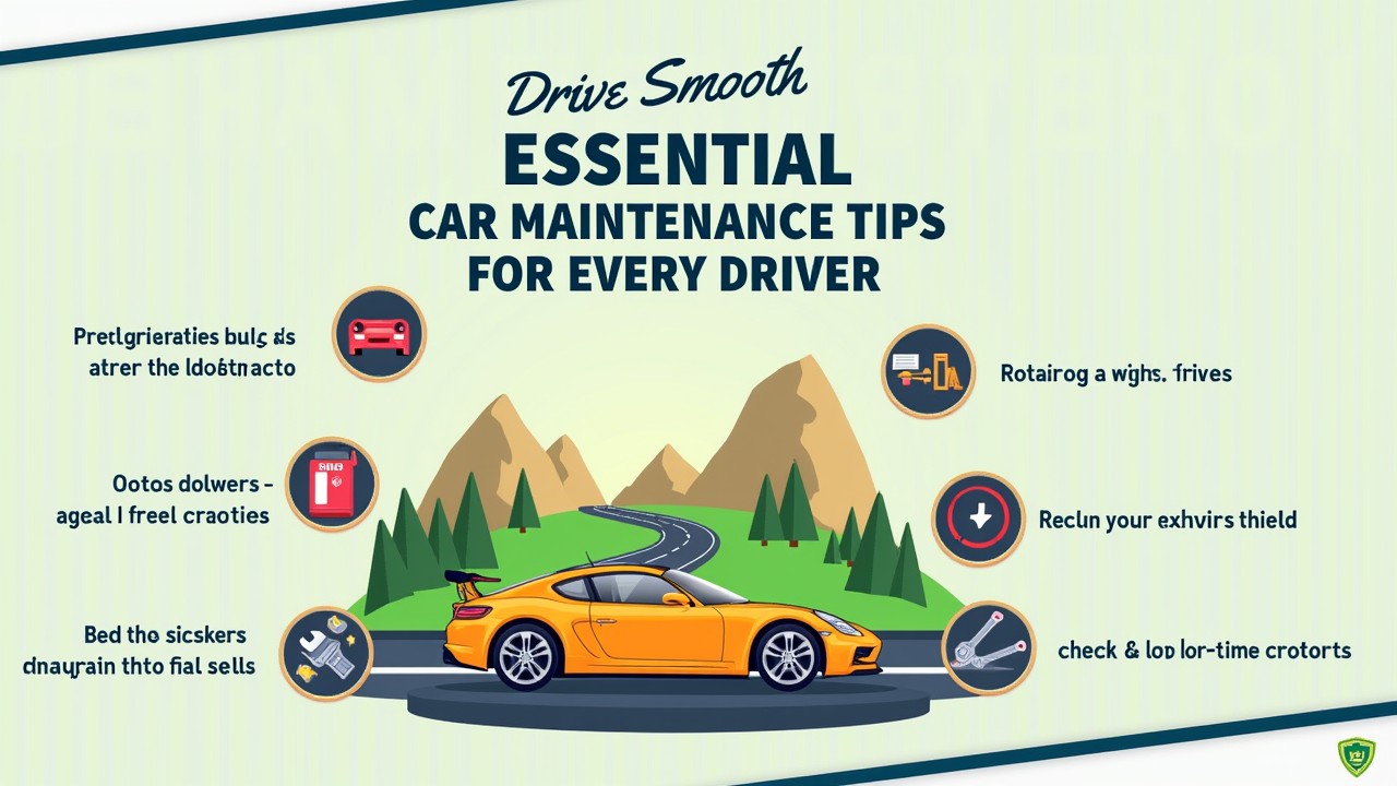 Drive Smooth: Essential Car Maintenance Tips for Every Driver